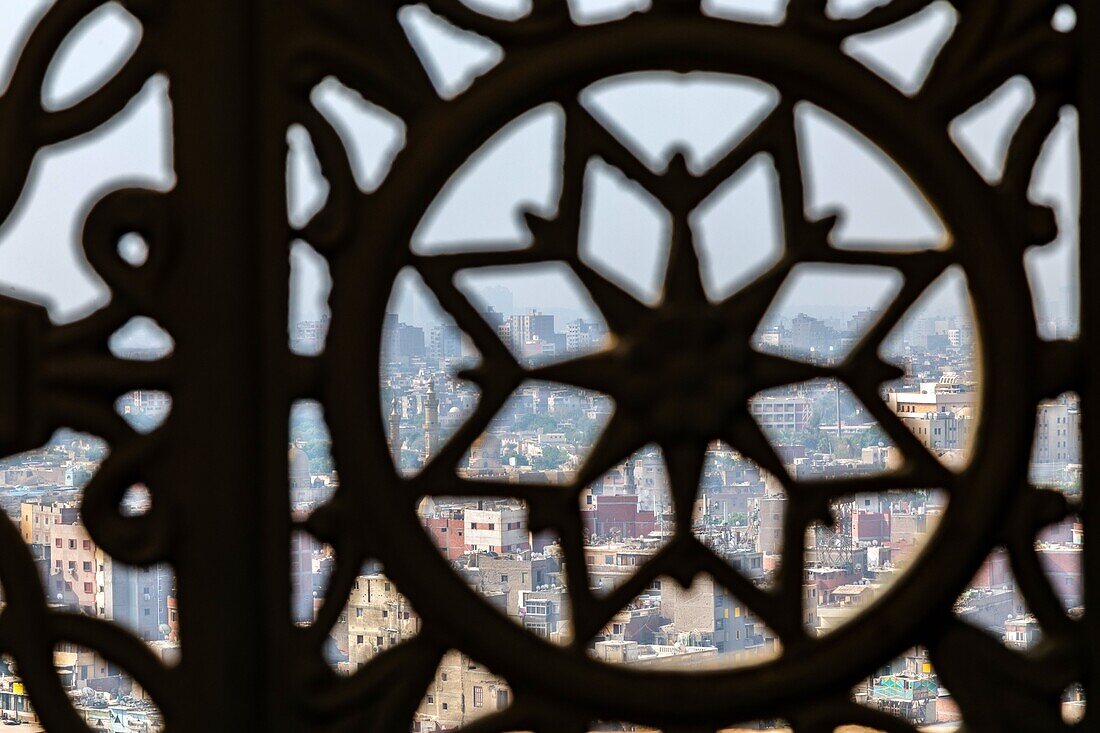 Minarette und Kuppel der Alabastermoschee von Mohammed Ali, 19. Jahrhundert im türkischen Stil, Saladin-Zitadelle, Salah el Din, erbaut im 12. Jahrhundert, Kairo, Ägypten, Afrika