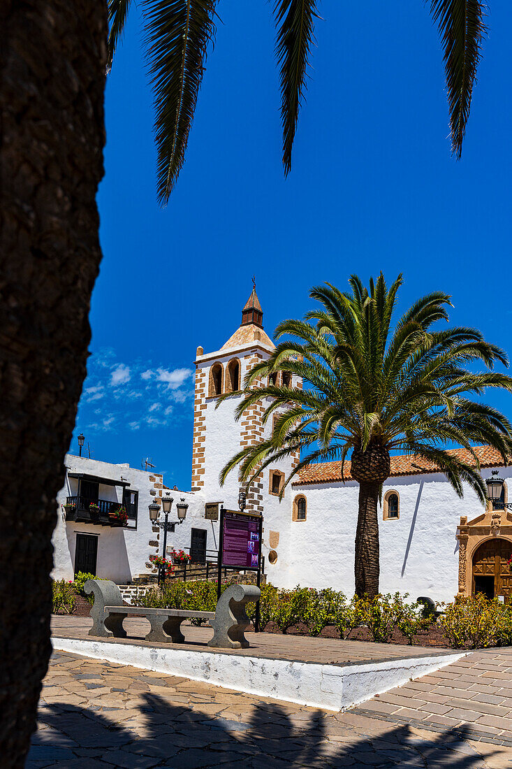 Alte Kirche-Kathedrale Santa Maria in der Altstadt von Betancuria, Fuerteventura, Kanarische Inseln, Spanien