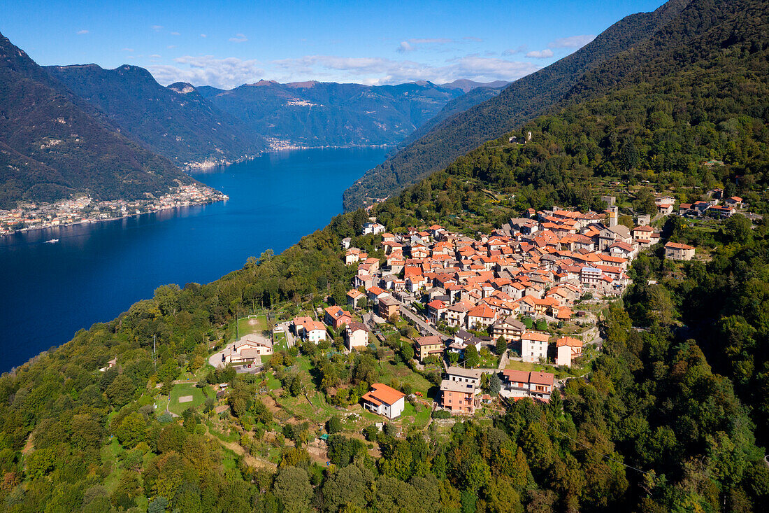 Dorf Palanzo, Comer See, Provinz Como, Lombardei, Italien, Westeuropa