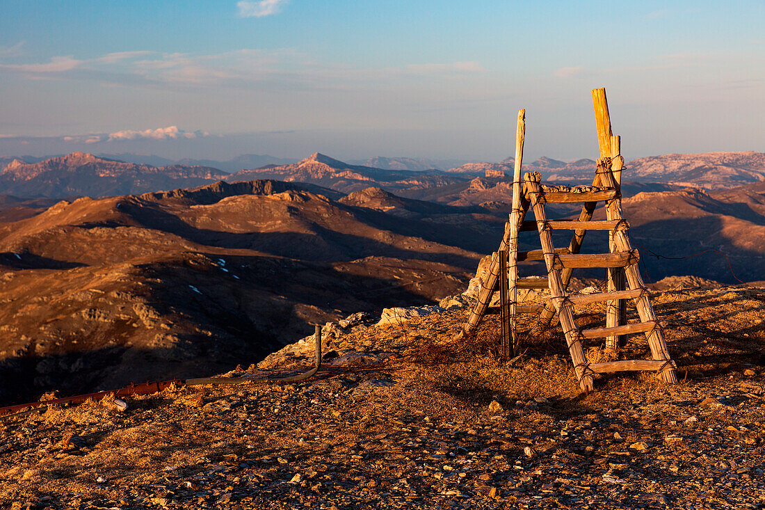 Hügel des Monte Gennargentu, Provinz Nuoro, Sardinien, Italien, Westeuropa