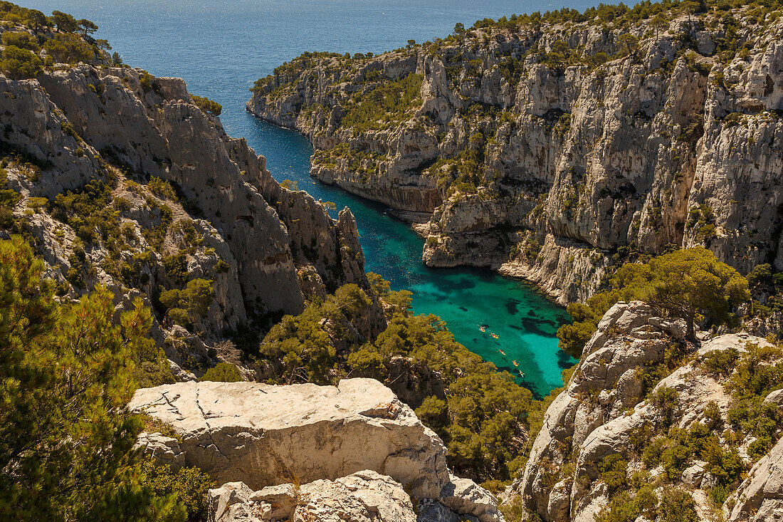Calanques, Cassis, Marseille, Provence, Frankreich, Europa.