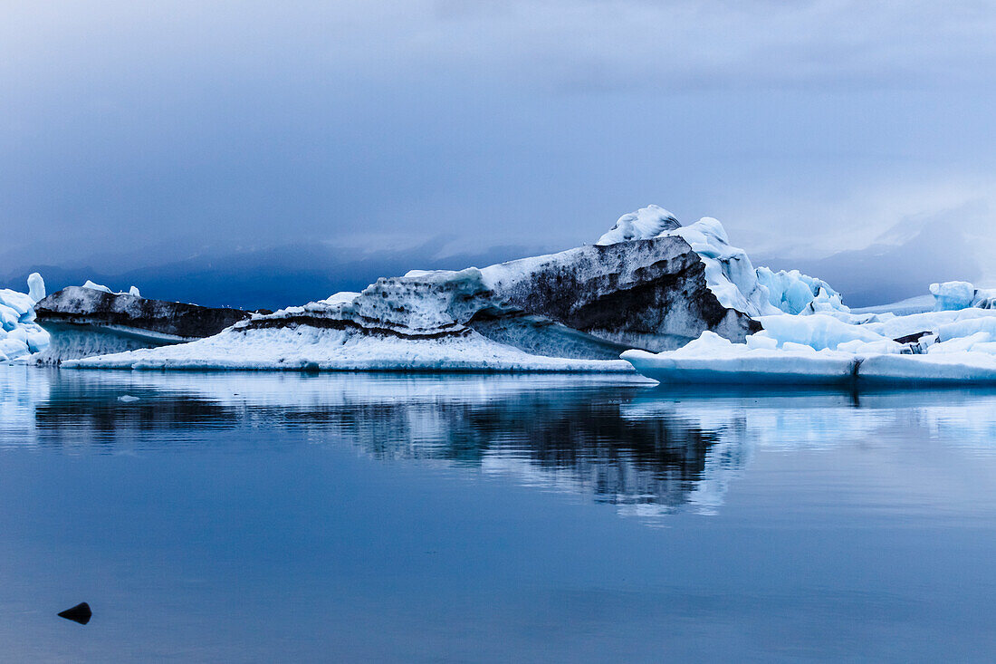 Iceberg at Jokulsarlon, Vatnajokull natural park, Iceland, Northern europe