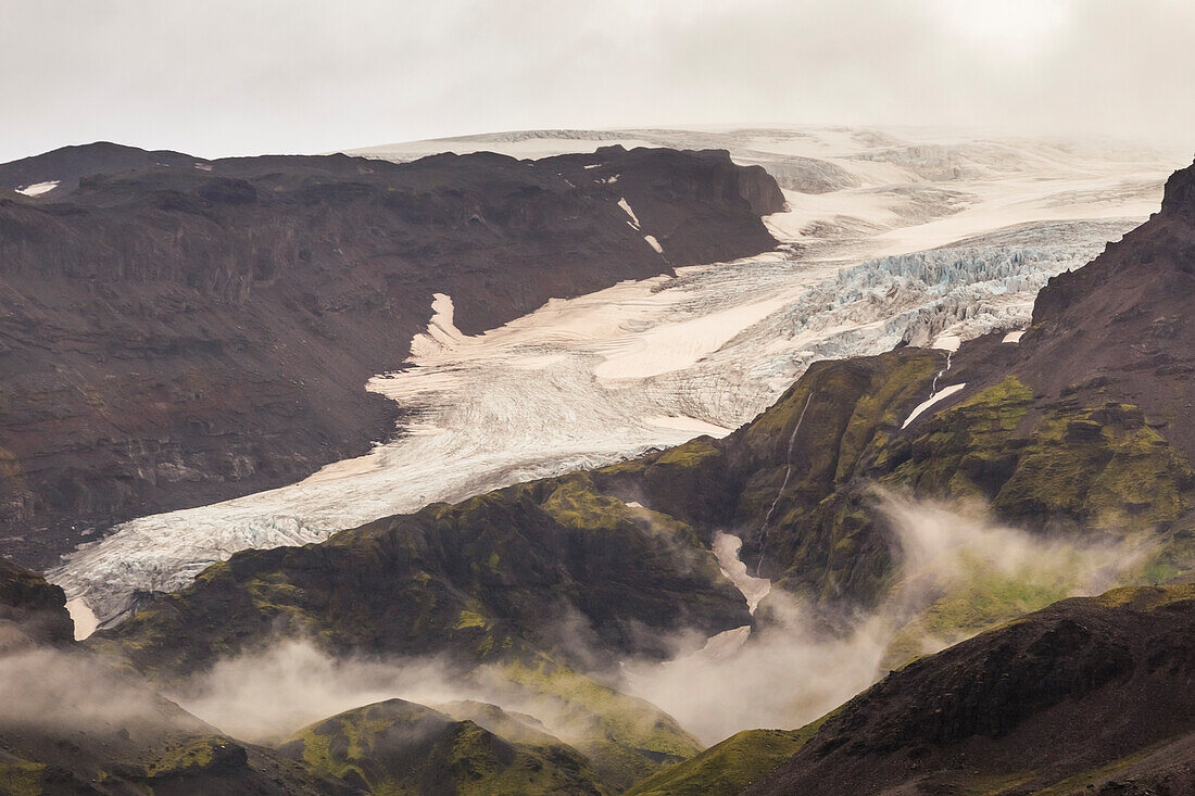 Vatnajokull natural park, Iceland, Northern europe