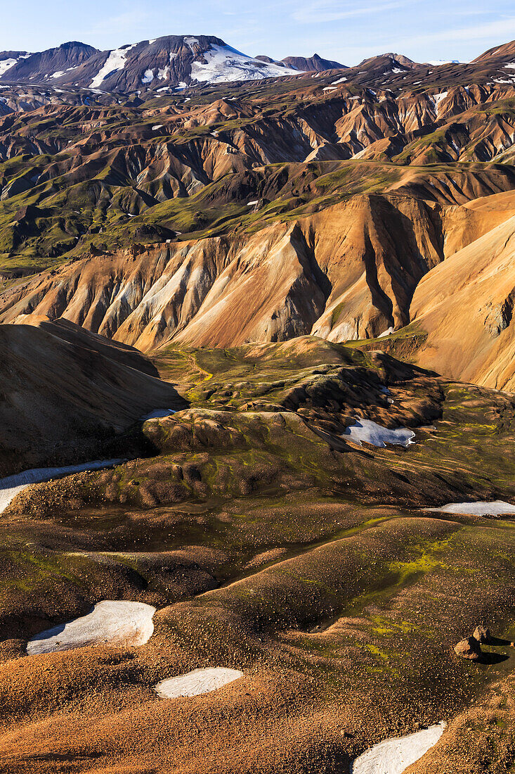 Landmannalaugar, Fjallabak Nature Reserve, Highlands, Southern Region, Iceland, Europe