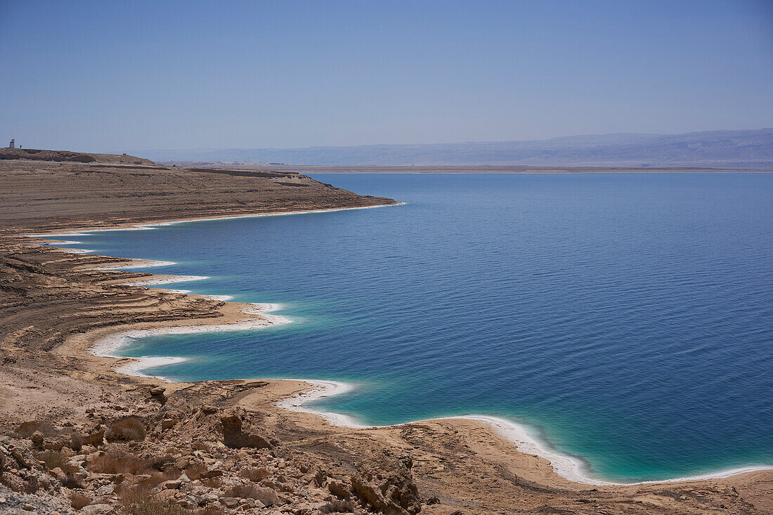 Dead sea coast, Jordan, Middle East