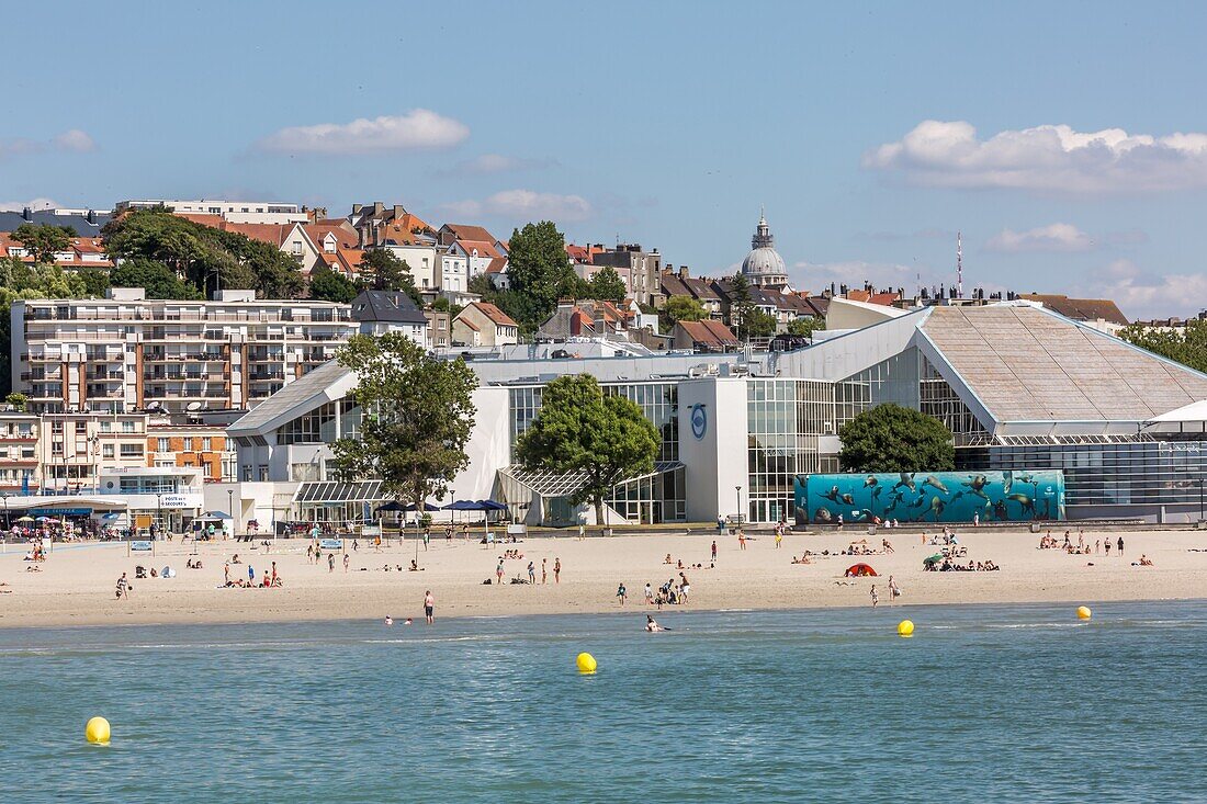 Nausicaa, nationales zentrum für das meer, (62) pas-de-calais, frankreich