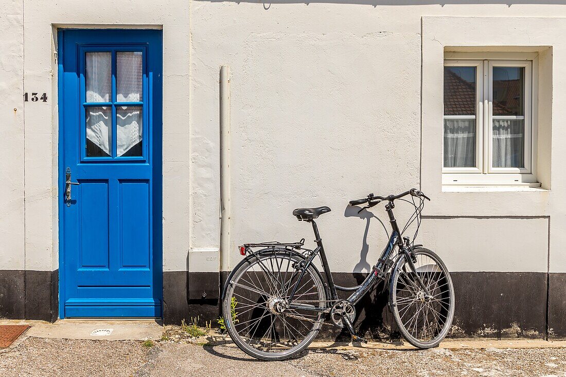 Haus des Fischers, audresselles, (62) pas-de-calais, frankreich