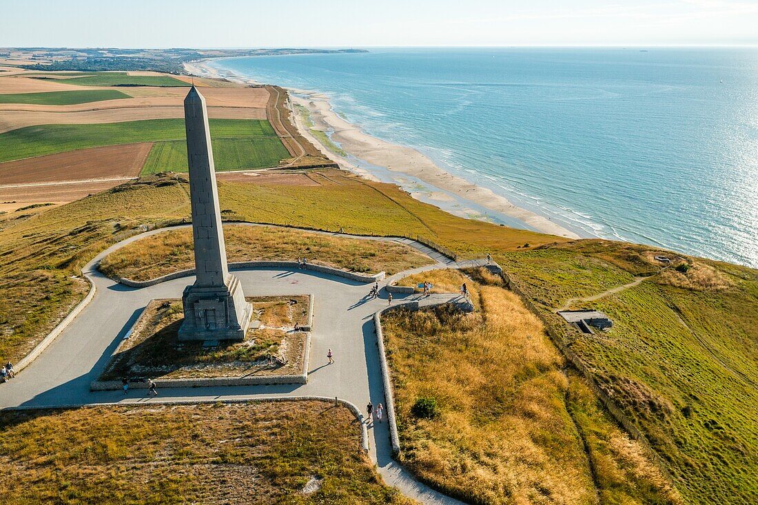 Blanc nez (white nose) cape, escalles, (62) pas-de-calais, france