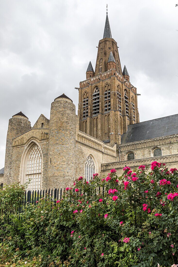 Kirche Notre dame, calais, (62) pas-de-calais, frankreich