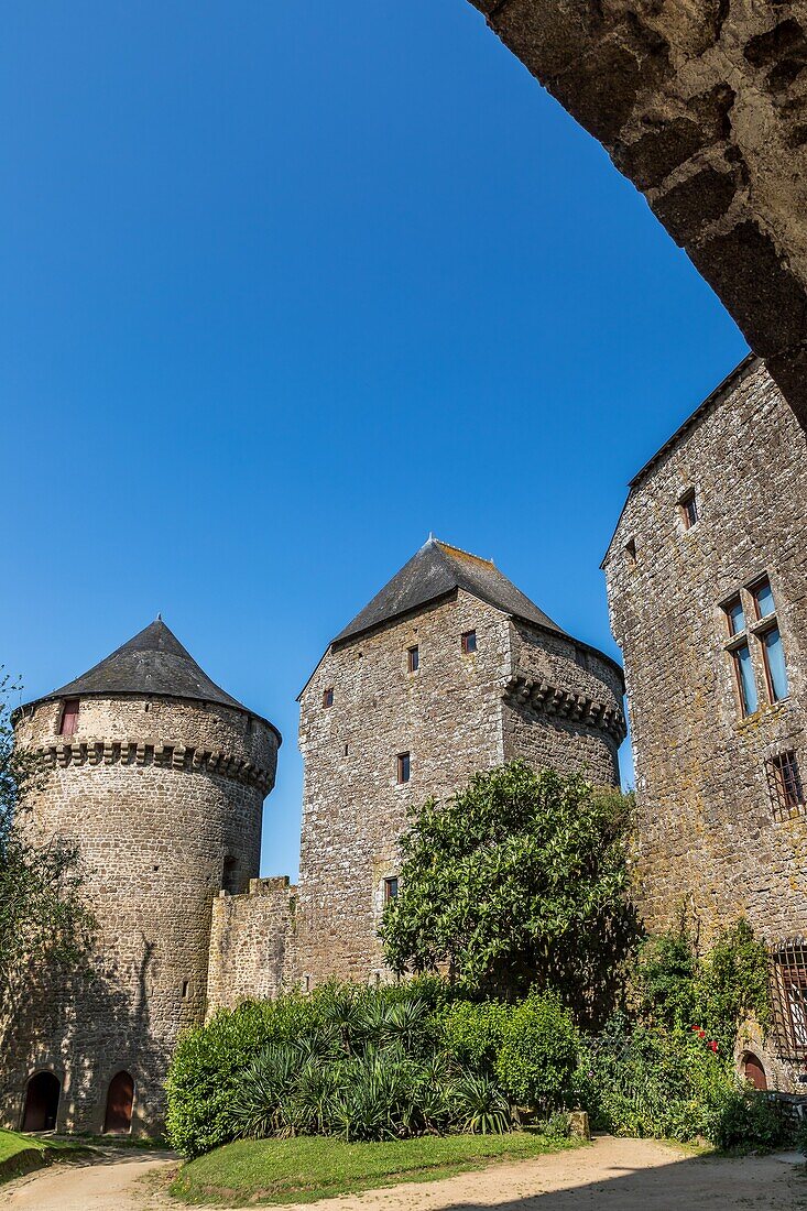 Fortified castle of lassay, lassay les chateaux, (53) mayenne, pays de la loire