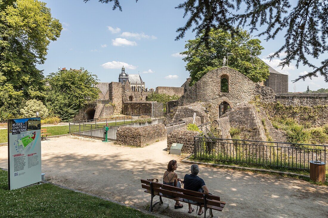 Museum des Schlosses von mayenne, (53) mayenne, pays de la loire