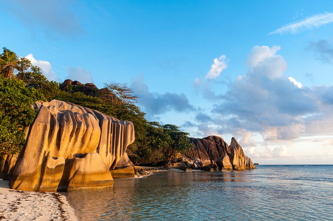 Strand Anse Source d'Argent, La Digue, Seychellen