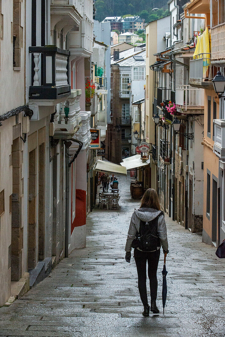 Viveiro old town, Lugo province, Region of Galicia, Spain, Europe