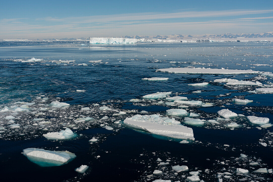 Larsen B-Schelfeis, Weddell-Meer, Antarktis.