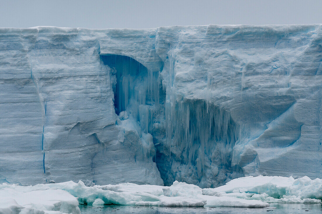 Larsen C ice shelf, Weddell Sea, Antarctica.