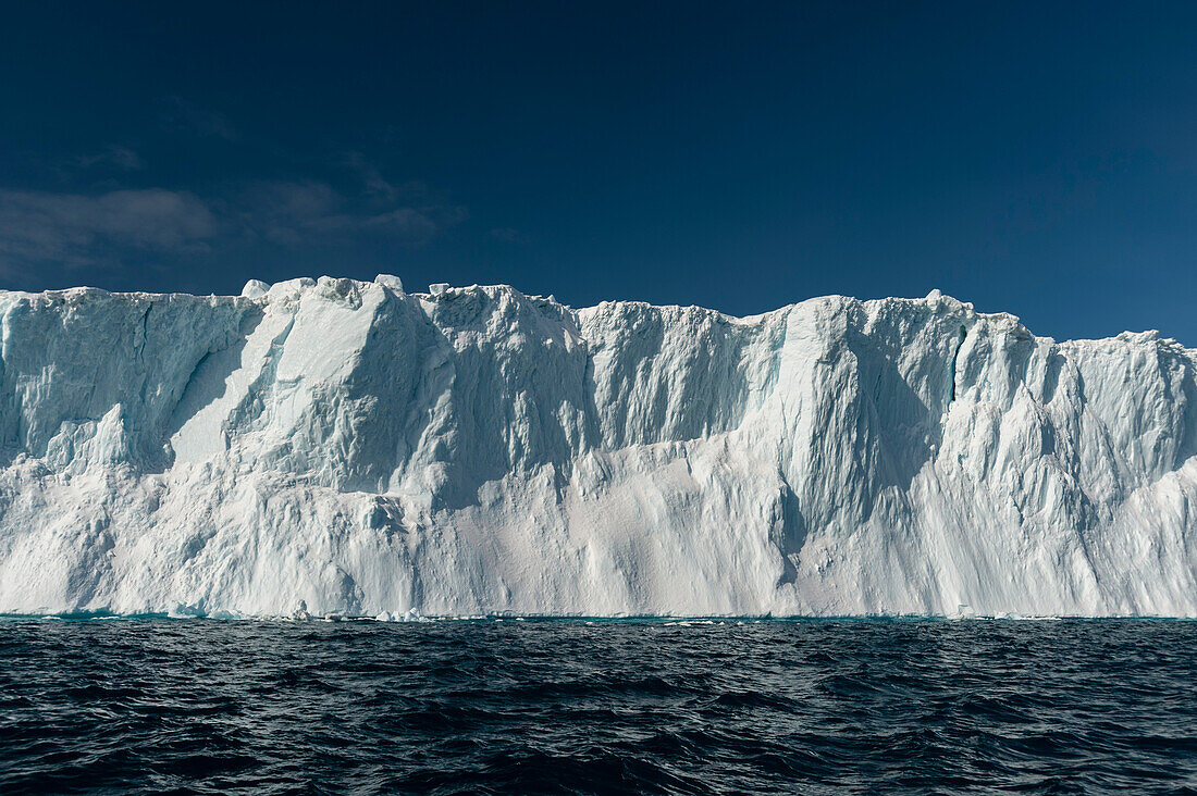 An iceberg in Ilulissat icefjord, an UNESCO World Heritage Site. Ilulissat Icefjord, Ilulissat, Greenland.