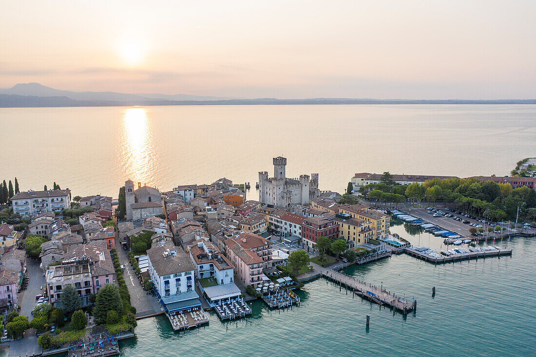 Sirmione Castle, Sirmione, Garda Lake, Brescia province, Lombardy, Italy