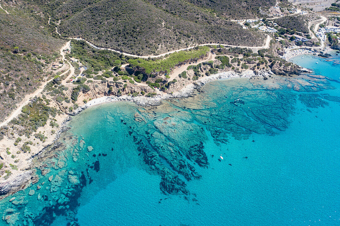 Cala Goloritzè, Orosei Gulf east coast in Sardinia, Italy
