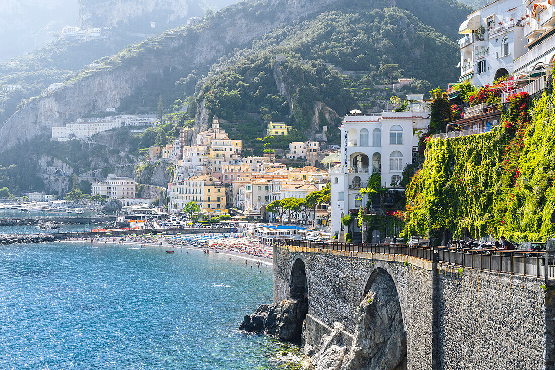 Amalfi, Amalfiküste, Kampanien, Italien.