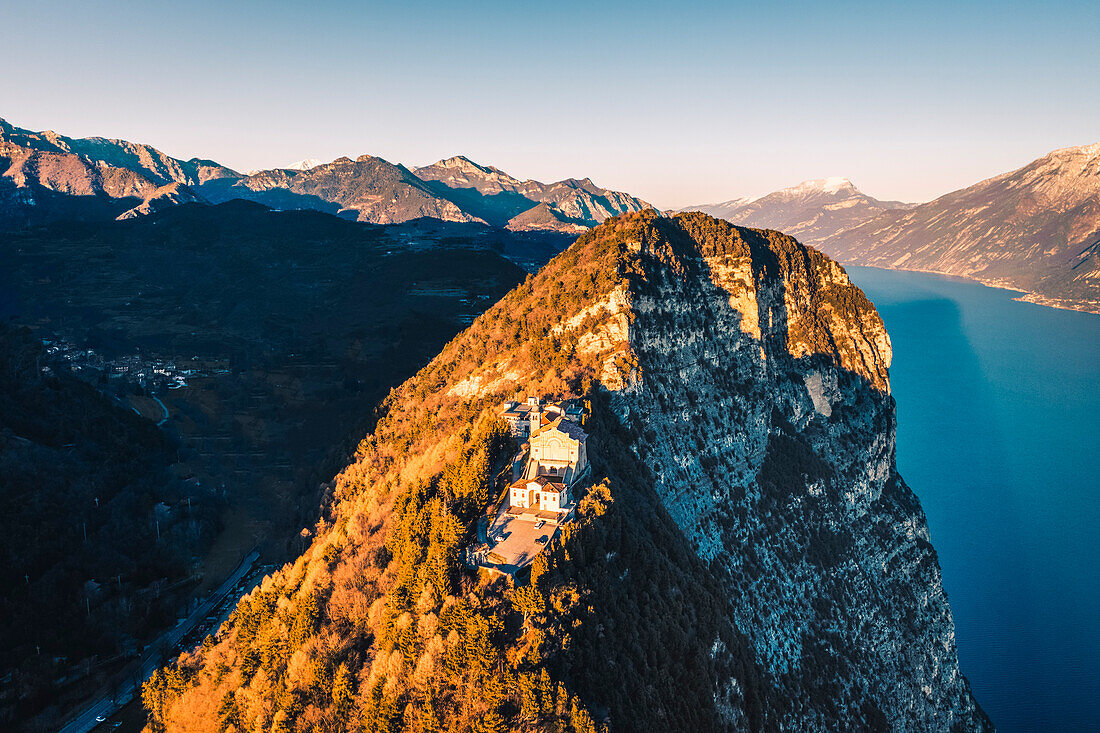 Eremo di Montecastello, Tignale, Lombardy, Garda Lake, Italy.