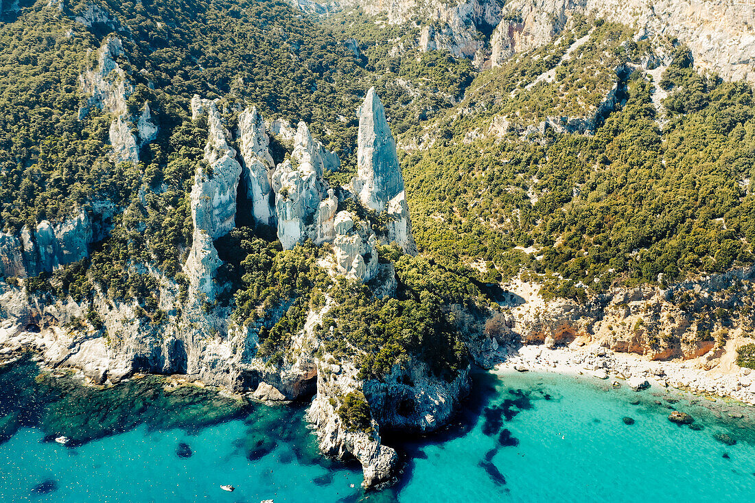 Cala Goloritzè, Orosei Gulf east coast in Sardinia, Italy
