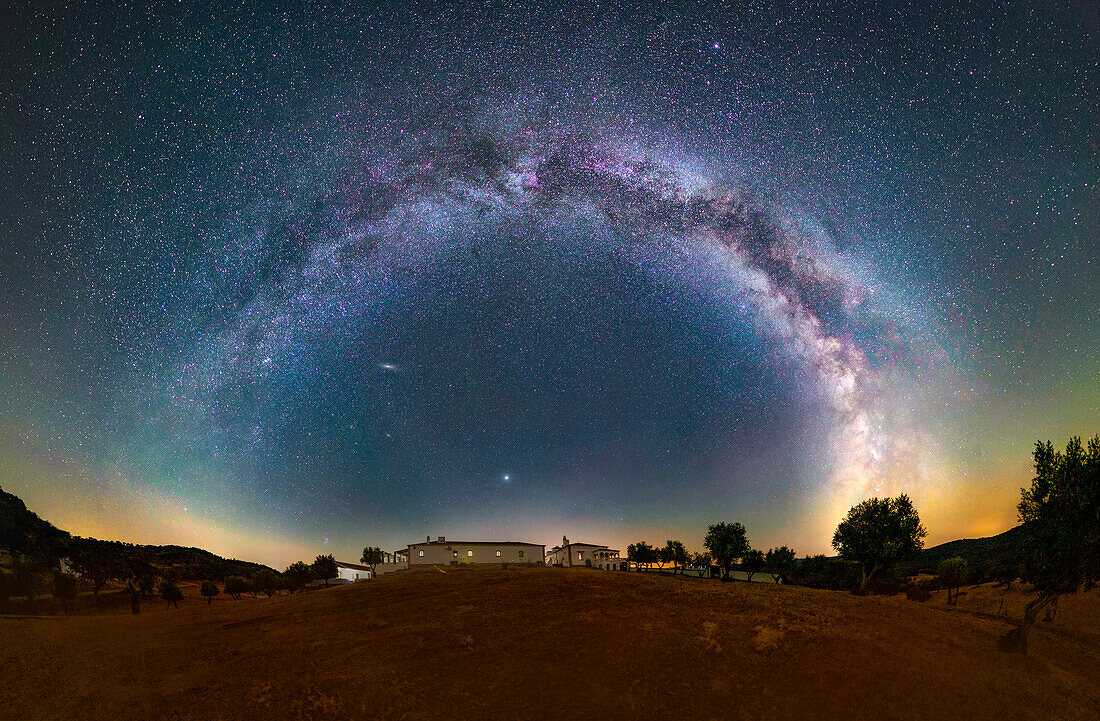 Milky Way over Alqueva, Portugal