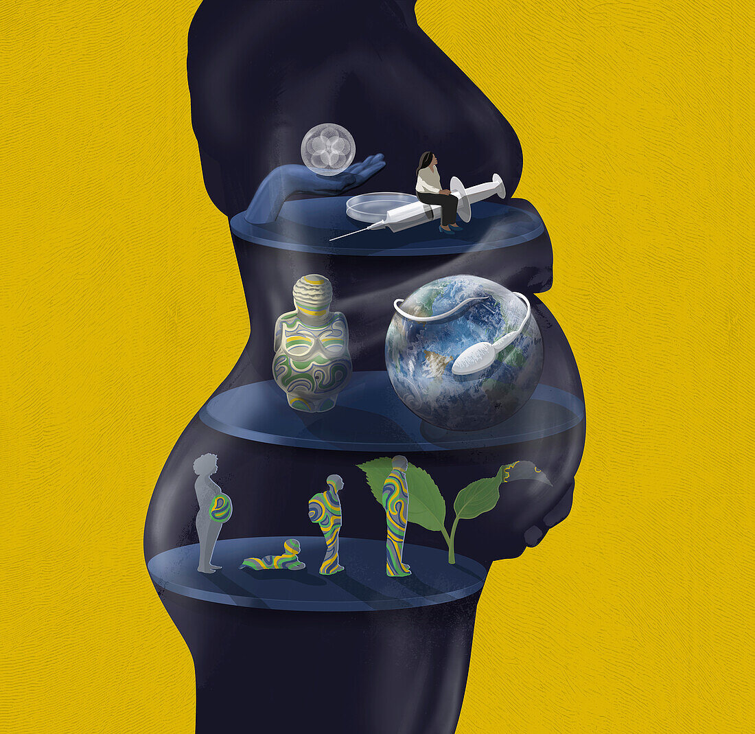 Fertility, conceptual illustration