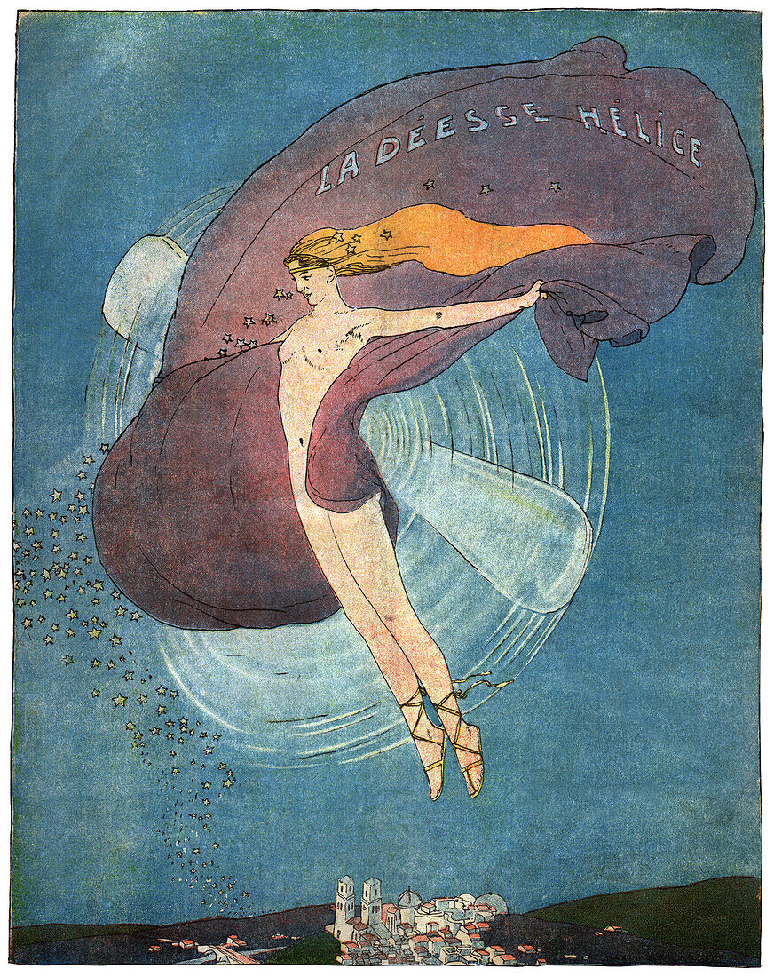 Propeller fairy, illustration
