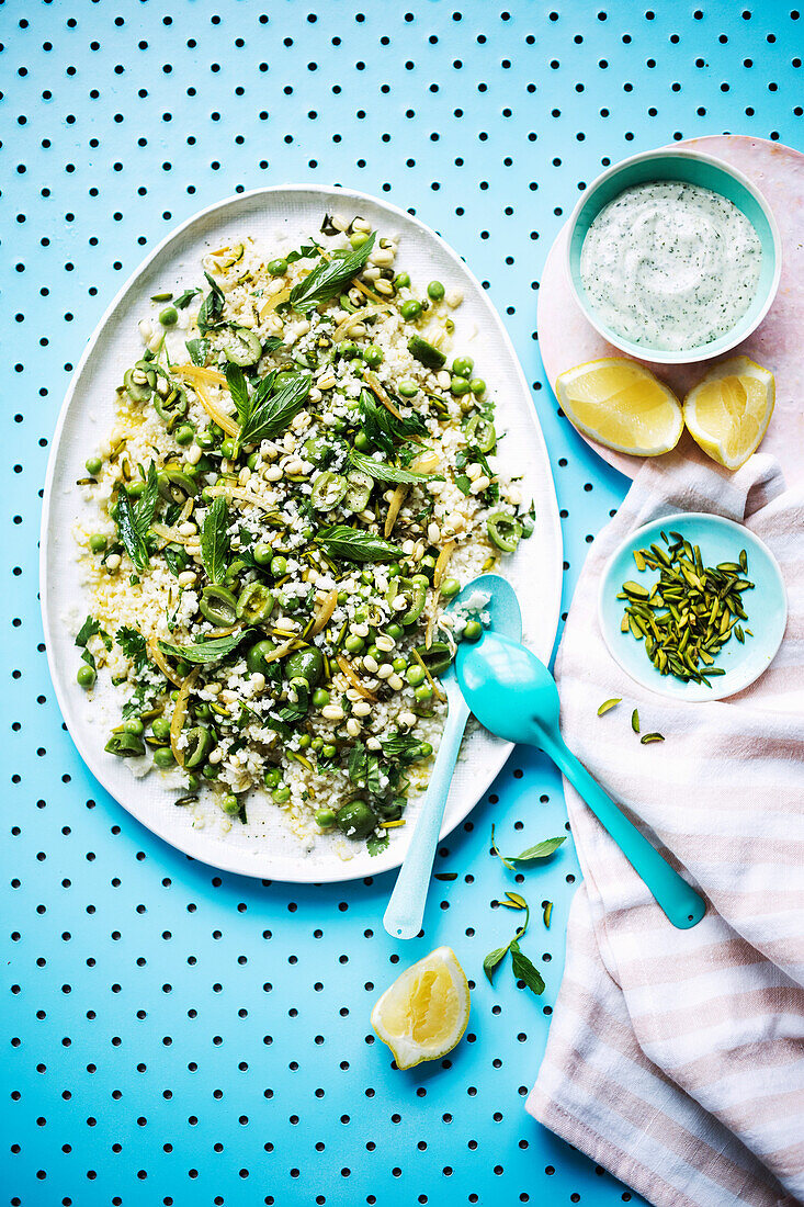 Veganer Blumenkohl-Couscous