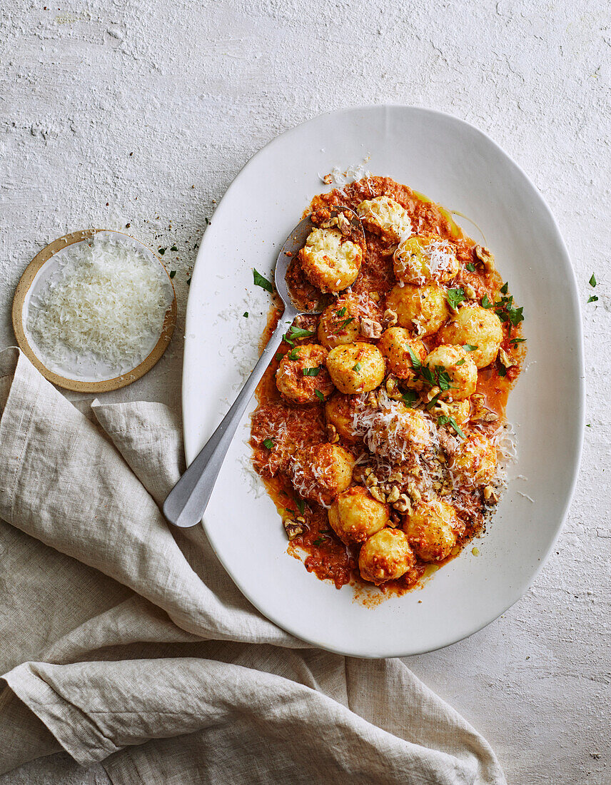 Ricotta gnudi