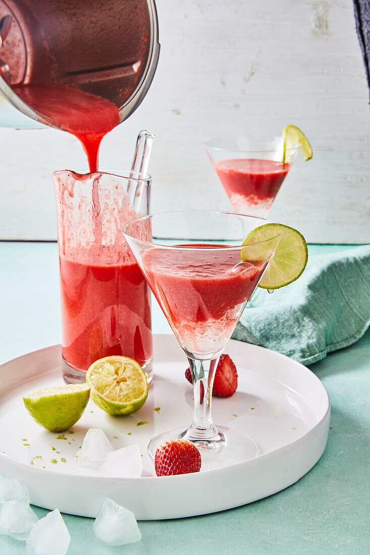 Erdbeer-Mocktail