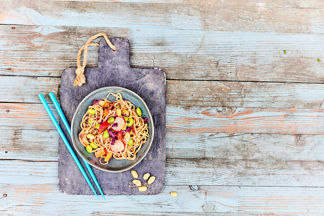 Asian noodle salad