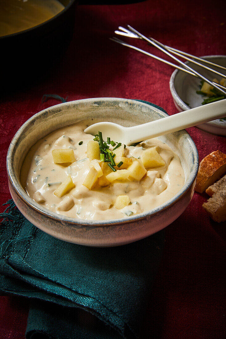 Apple mustard dip