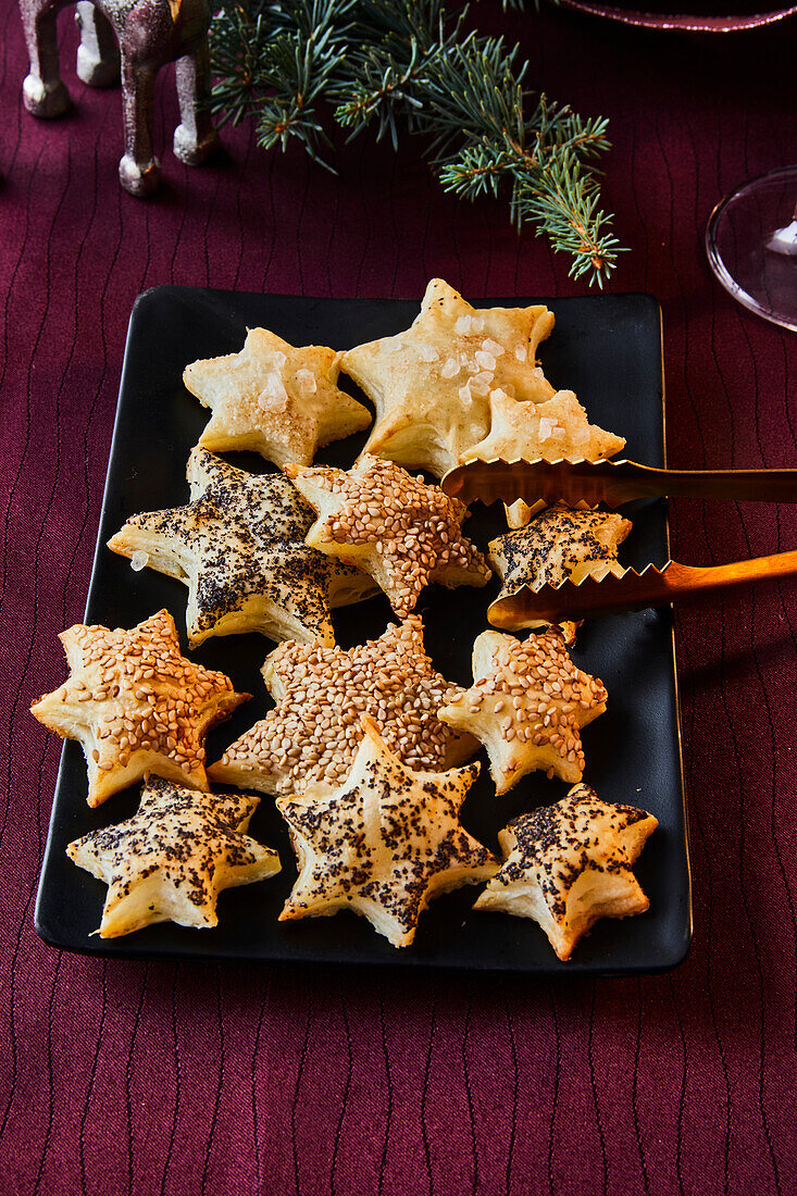 Puff pastry stars