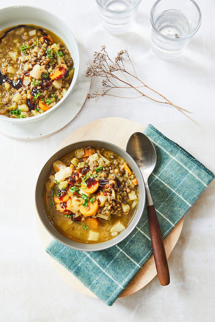 Lentil soup