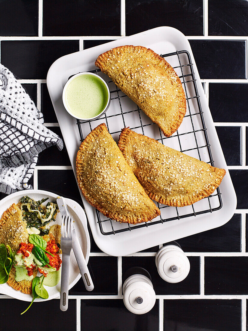 Sliverbeet calzones