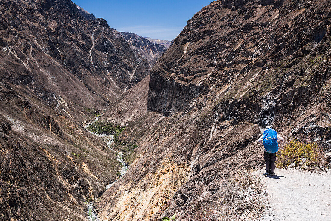 Trekking im Colca Canyon, Peru