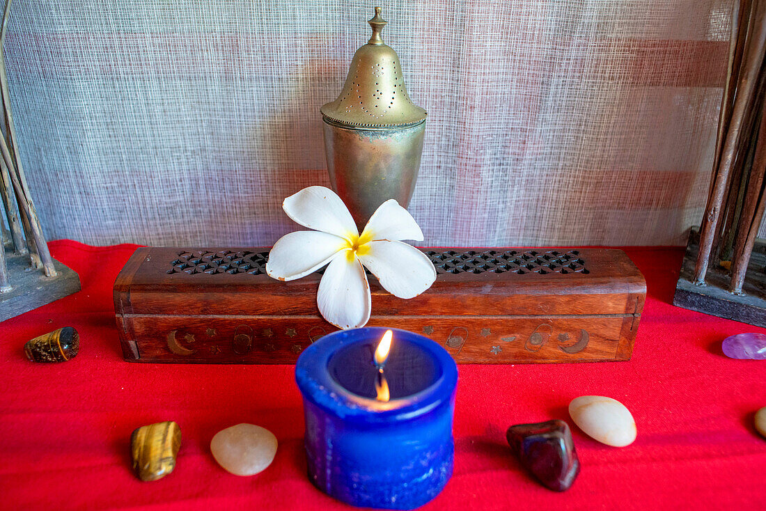 Spa, wellness, massages in Meridien Hotel on the island of Tahiti, French Polynesia, Tahiti Nui, Society Islands, French Polynesia, South Pacific.