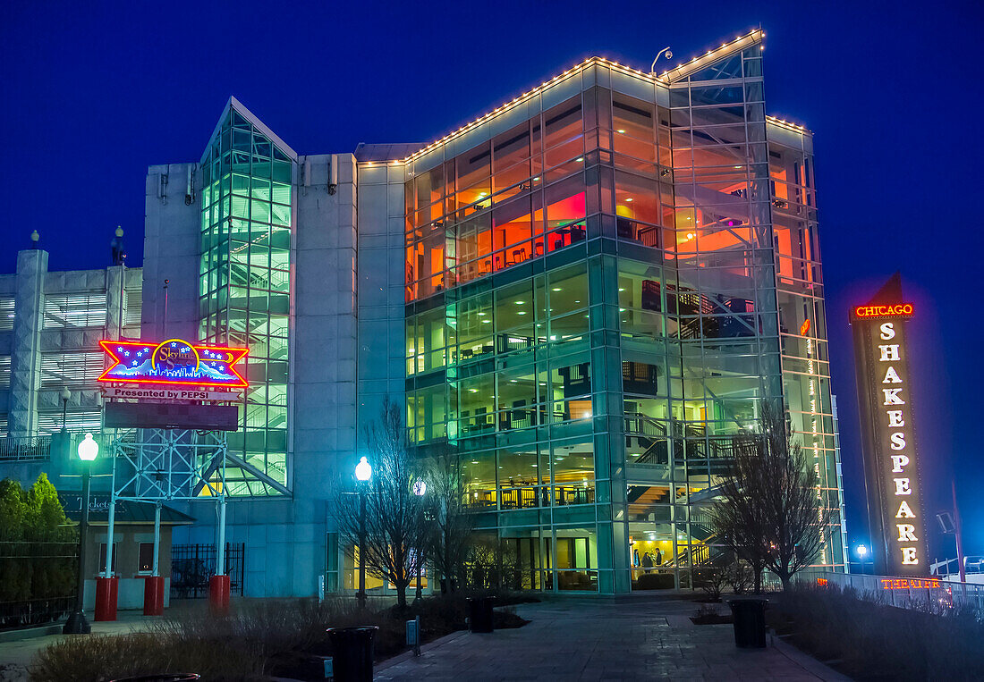 Das Chicagoer Shakespeare-Theater am Navy-Pier in Chicago,