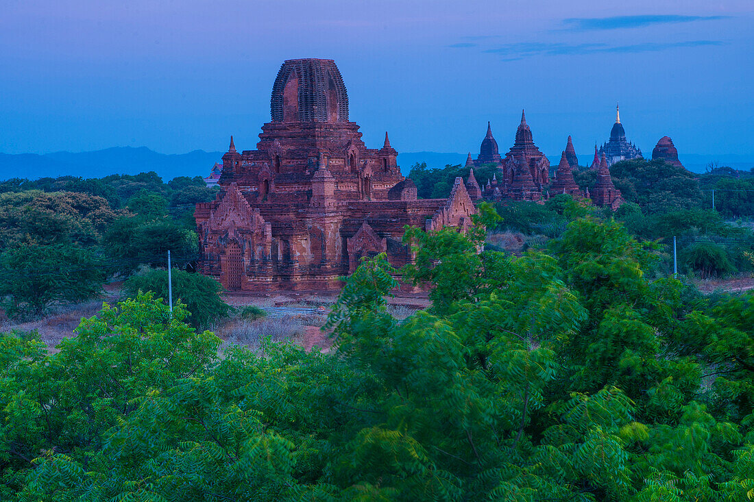 Die Tempel von Bagan in Myanmar.