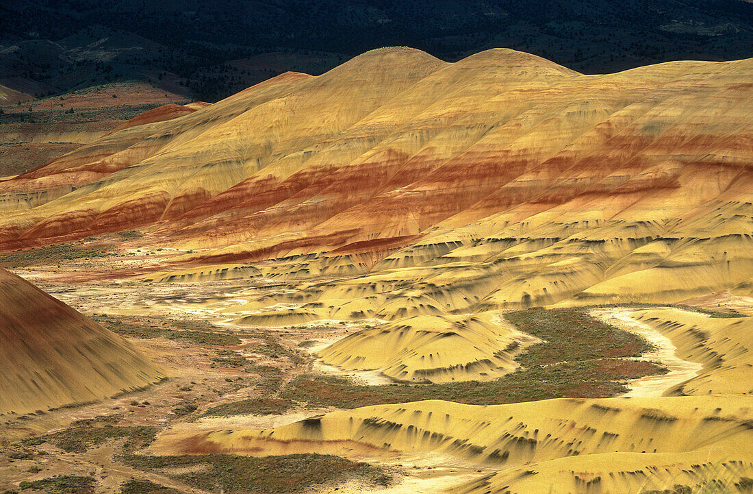 Painted Hills at John Day Fossil Beds National Monument, Oregon.
