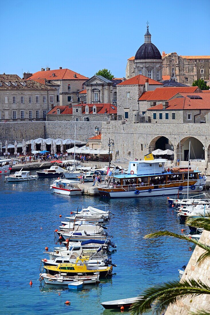 Old port of Dubrovnik, Croatia