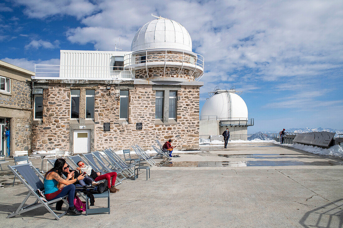 The Observatory Of Pic Du Midi De Bigorre, Hautes Pyrenees, Midi Pyrenees, France