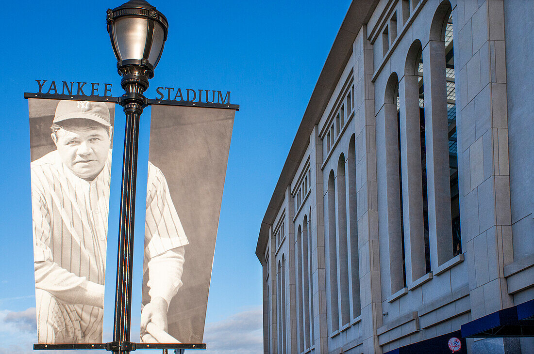 Yankee Stadium. East 161 Street and River Avenue. Jerome Avenue, Bronx., New York, USA.