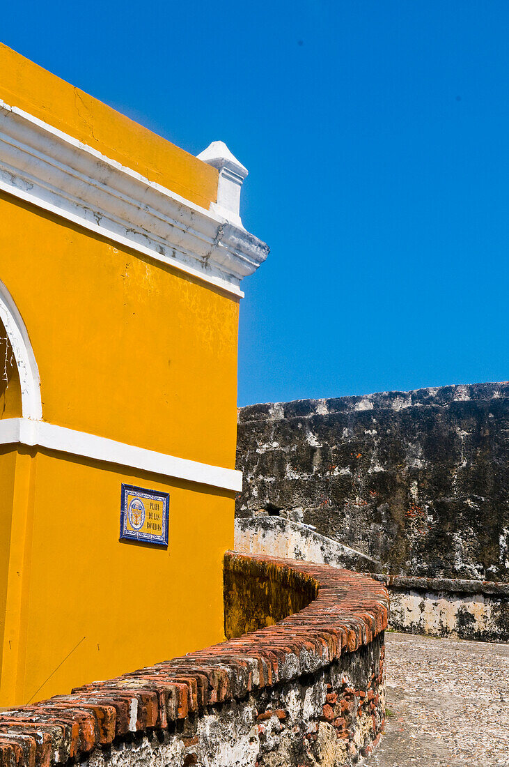 The architecture of "Cartagena de indias" Colombia