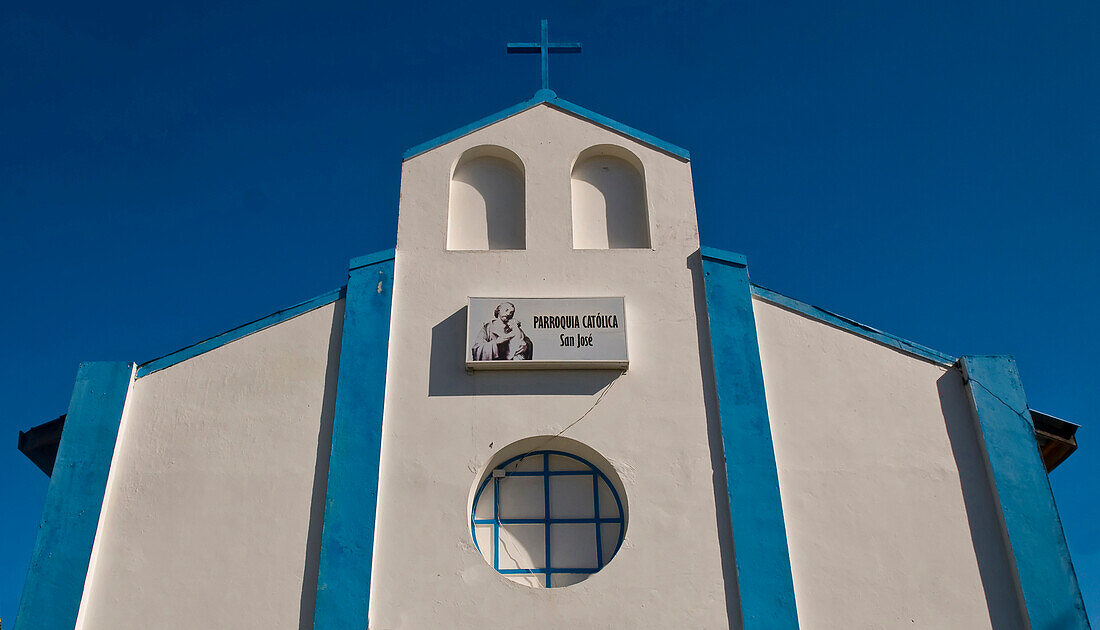 Kirche auf der Karibikinsel San Andres