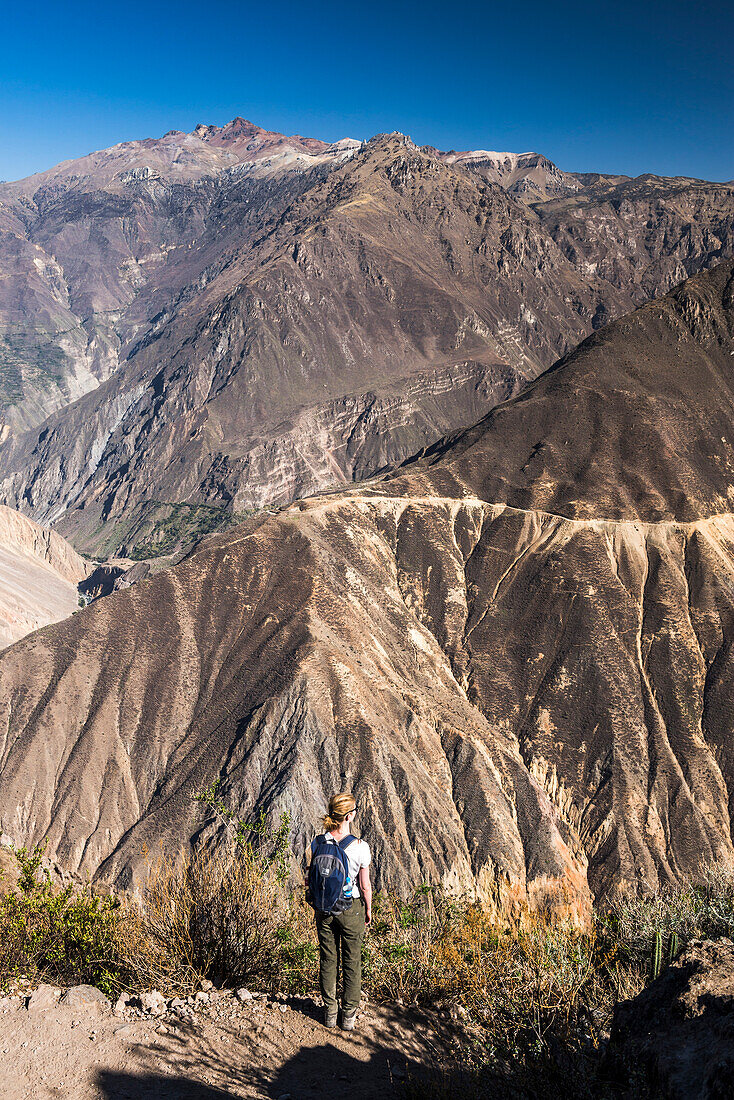 Gipfel der Colca-Schlucht, Peru
