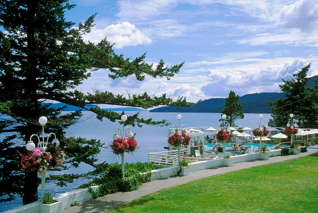 Rosario Resort auf Orcas Island; San Juan Islands, Washington.