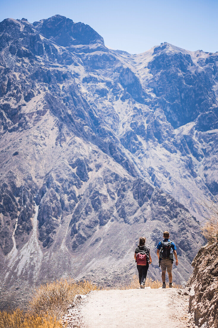 Trekking im Colca Canyon, Peru