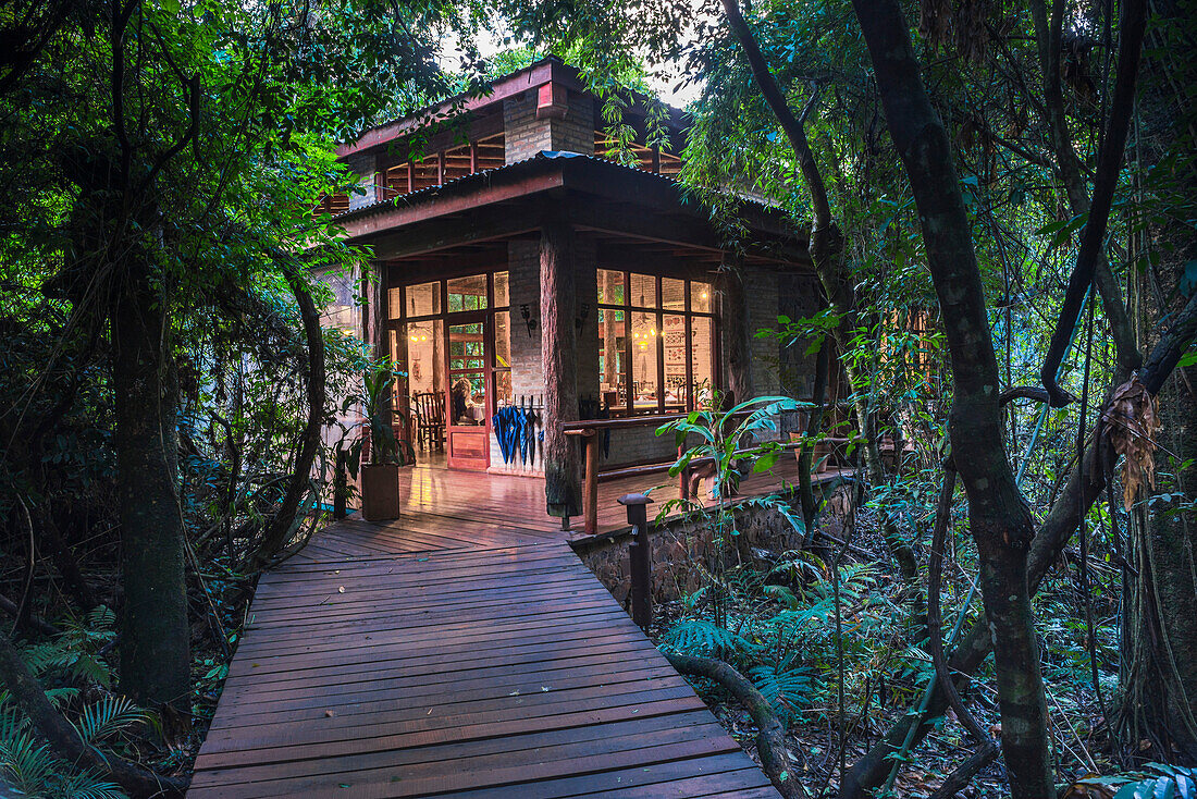 La Aldea de la Selva Lodge, Unterkunft in der Nähe der Iguazu-Fälle, Puerto Iguazu, Provinz Misiones, Argentinien